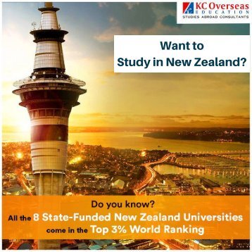 Aspire to Study in New Zealand as an International Students?
