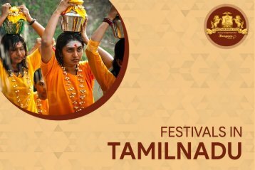 Festivals in Tamil Nadu | Tamil Nadu Festivals | Chidambara Vilas  