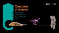 Crescere al museo. Educazione e innovazione per immaginare il futuro