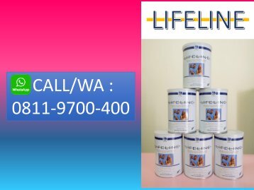 DISTRIBUTOR, CALL/WA 0811-9700-400 Susu Tinggi Protein Kolostrum LIFELINE Medan