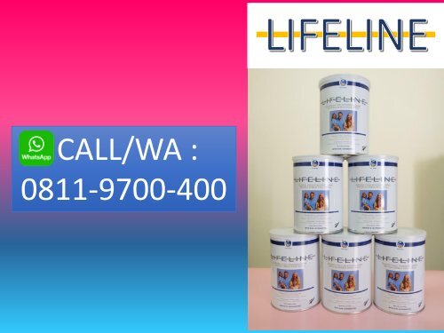 DISTRIBUTOR, CALL/WA 0811-9700-400 Susu Tinggi Protein Kolostrum LIFELINE Medan