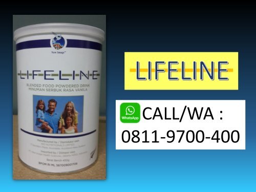 DISTRIBUTOR, CALL/WA 0811-9700-400 Susu Tinggi Protein Kolostrum LIFELINE Medan