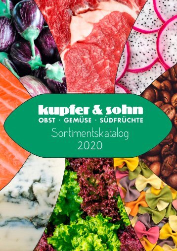 Kupfer & Sohn Sortimentskatalog 2020