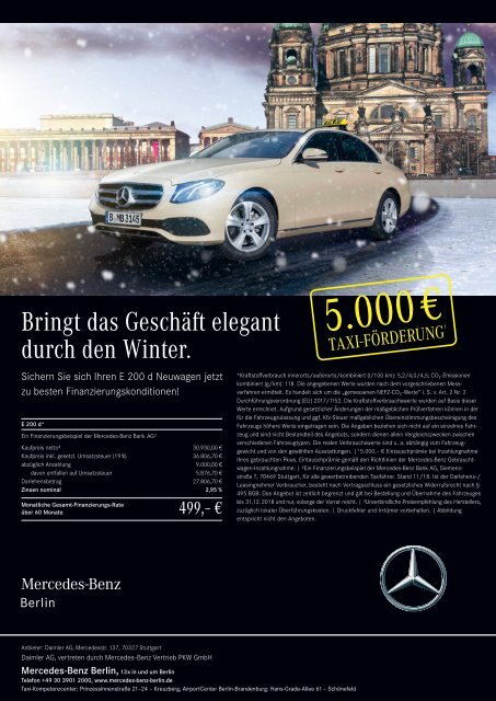 Taxi Times Berlin - Januar / Februar 2019