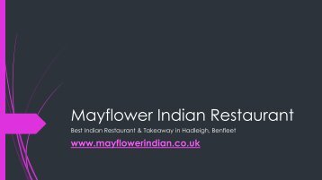 Mayflower Indian Restaurant - Best Indian Restaurant & Takeaway in Hadleigh, Benfleet