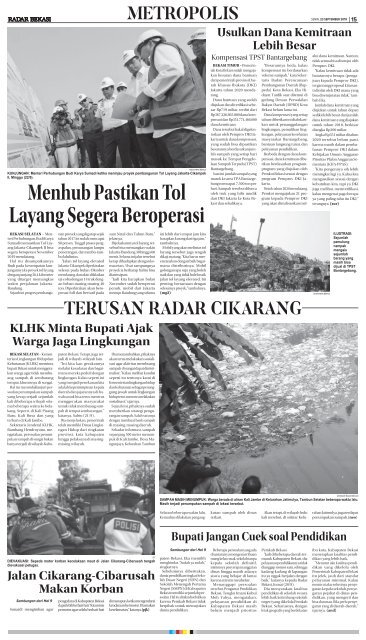 E - PAPER RADAR BEKASI EDISI 23 SEPTEMBER 2019