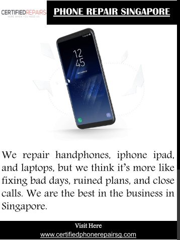 Phone Repair Singapore