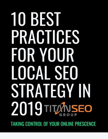 10 Best Practices for Local SEO in 2019 & 2020