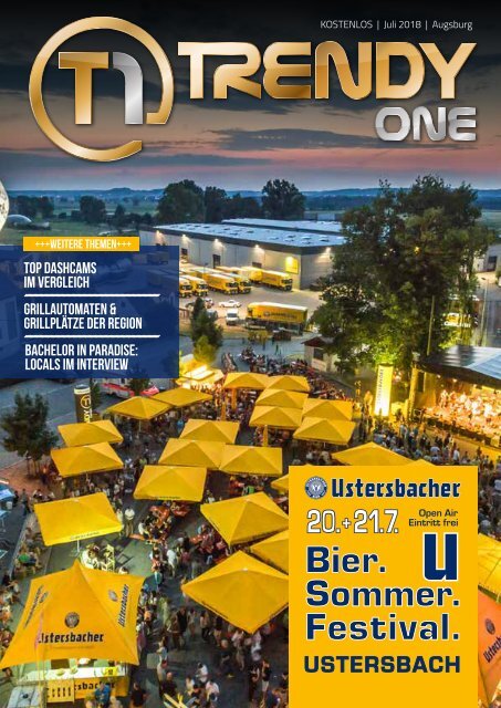 TRENDYone | Das Magazin - Augsburg - Juli 2018