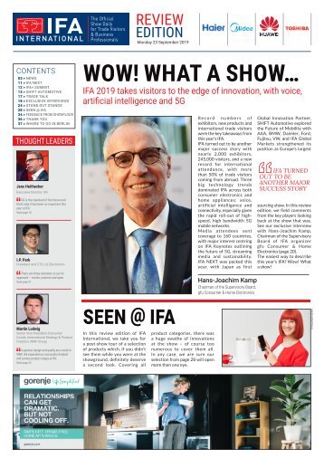 IFA International 2019 Review Edition