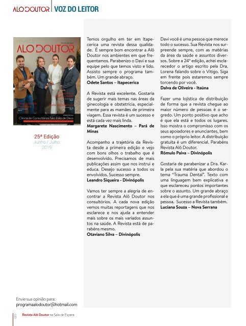 Revista Alô Doutor 26ª Edição