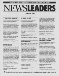 Chicago Public Schools NewsLeaders 