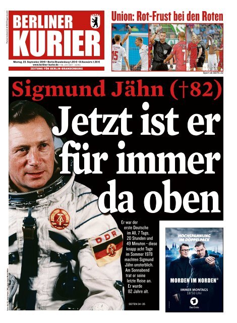 Berliner Kurier 23.09.2019