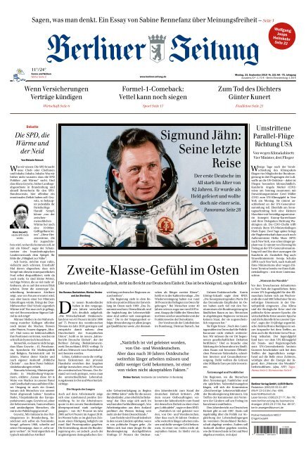Berliner Zeitung 23.09.2019