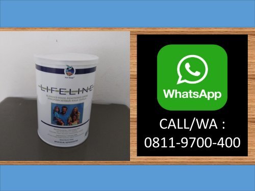 PENDAFTARAN DISTRIBUTOR I CALL/WA 0811-9700-400 I Susu Kalsium Untuk Anak LIFELINE Bandung