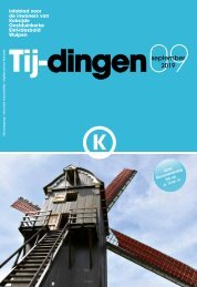 Infoblad Tij-dingen, editie september 2019