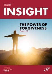 Insight September 2019 - The Power Of Forgivenss