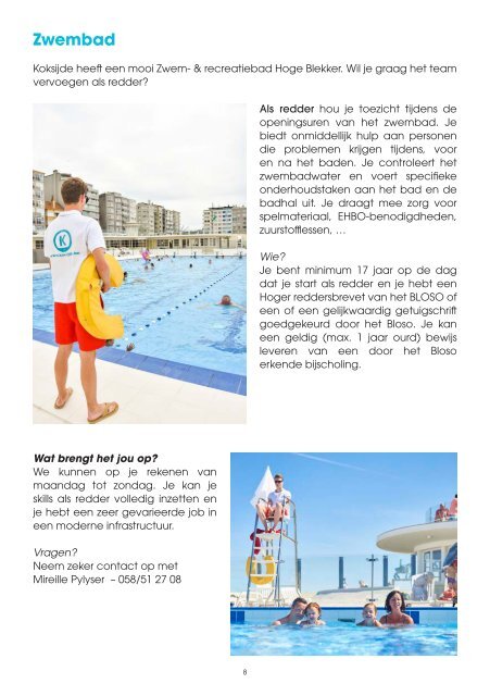Brochure jobstudenten tussentijdse vakanties 2019-2020