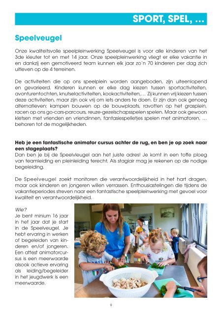 Brochure jobstudenten tussentijdse vakanties 2019-2020