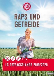 Der LG Raps Getreide Ertragsplaner 2019/2020
