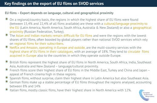 The export of European films on SVOD outside Europe by Christian Grece