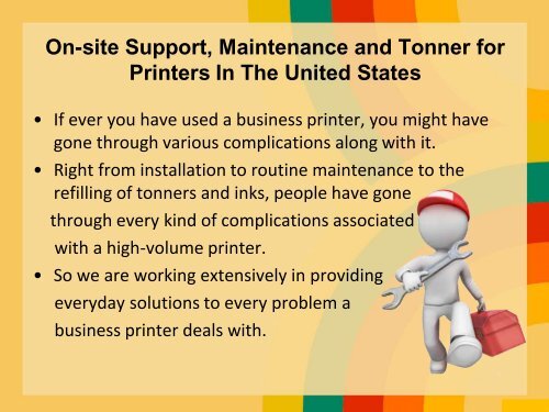 Best Printer Repair Service Near Me | On-site Support and  Maintenance