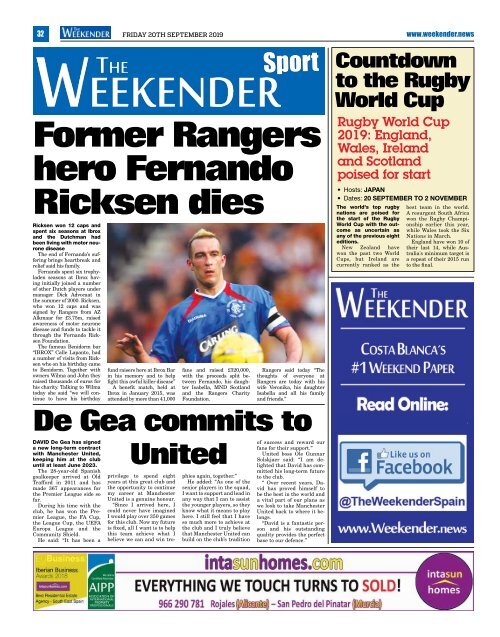 Weekender Alicante South Issue 109