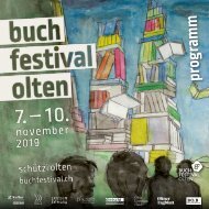 Buchfestival Olten - Programm 2019