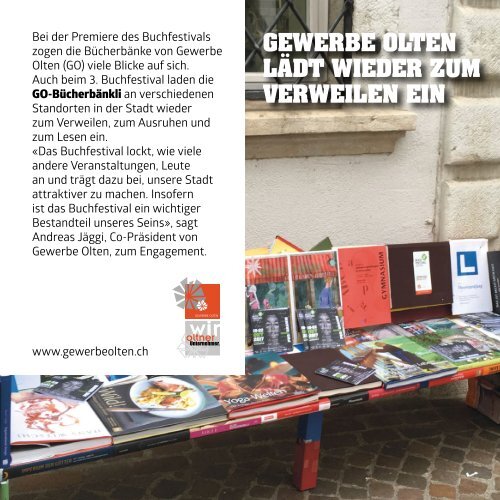 Buchfestival Olten - Programm 2019