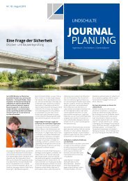 LINDSCHULTE-Kundenzeitung „Journal Planung“ 18/2019