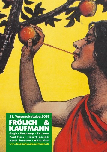 Frölich & Kaufmann 21. Versandkatalog 2019