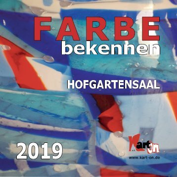 Katalog Farbe bekennen