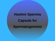 Hashmi Spermia Capsule for Spermatogenesis
