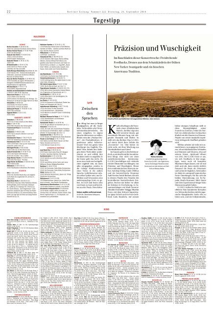 Berliner Zeitung 24.09.2019