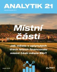 Místní části - Analytická infografika Zlín 21