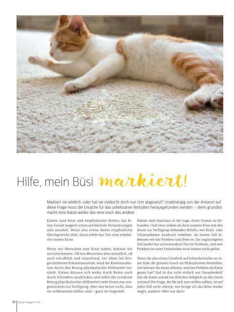 Katzen Magazin 5/19