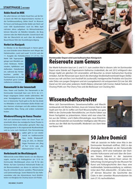 10_2019 HEINZ MAGAZIN Wuppertal, Solingen, Remscheid