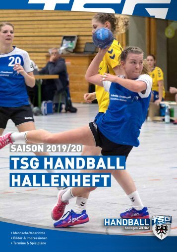 TSG Reutlingen 1843 e.V. Handball Hallenheft 2019