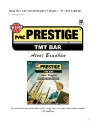 prestigetmt.com-Best TMT Bar Manufacturers Kolkata  TMT Bar Supplier