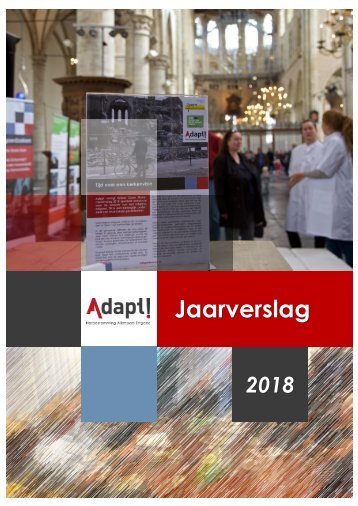 Adapt Alkmaar Jaarverslag 2018