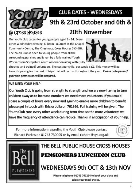 Berrington Village Pump Edition 144 Oct - Nov 2019