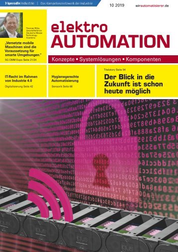 elektro AUTOMATION 10.2019