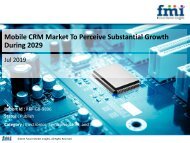 Mobile CRM Market to Perceive Substantial Growth During 2029