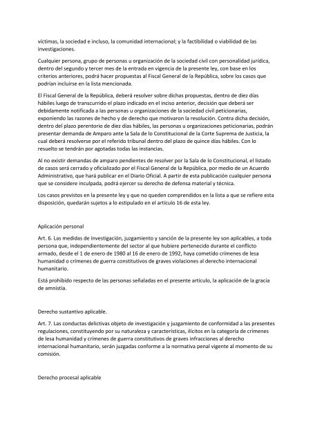 Ley Especial de Justicia Transicional y Restaurativa para la Reconciliación Nacional