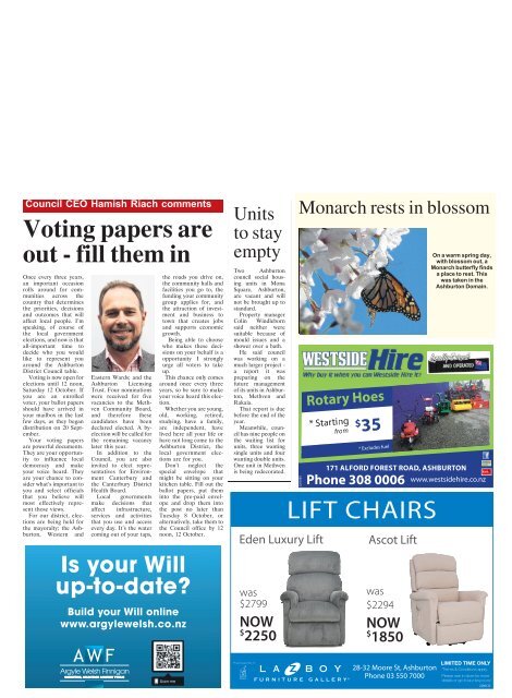 Ashburton Courier: September 26, 2019