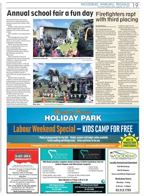 North Canterbury News: September 26, 2019