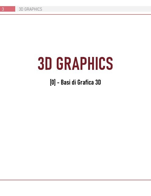 3D GRAPHICS - PREVIEW