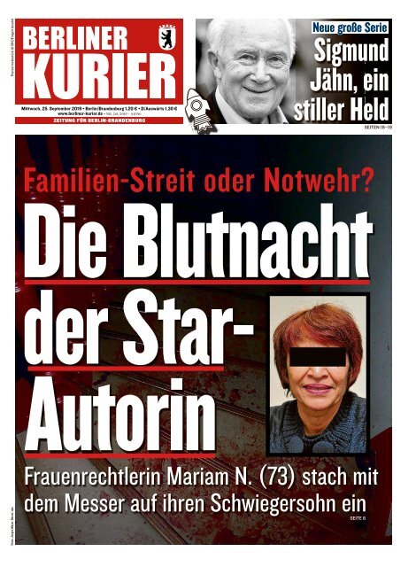 Berliner Kurier 25.09.2019
