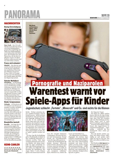 Berliner Kurier 25.09.2019