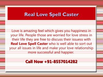 Spell to get your ex back fast +91-8557014282
